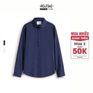 [HOT] Modal Easy Care Form Fitted Men's Long Sleeve Shirt - Routine 10S26SHL057