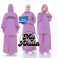 Akula Raincoat Women's Skirt Set Premium Material Durable STRONG THICK ELASTIC ANTI-SEEING AKULA