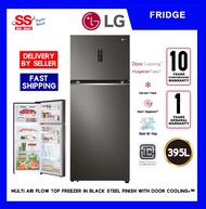 [TnG Redemption]【 DELIVERY BY SELLER 】LG 330L | 395L  GN-B332PLGK | GN-B392PXBK Top Freezer with Doo