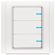 3 gang / triple + BOSS indicator LED switch. 1 line type B3033H1EBWW