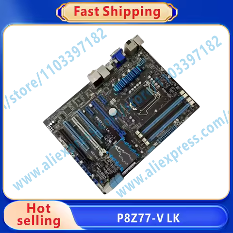 P8Z77-V LK Desktop Motherboard Z77 Socket LGA 1155 i3 i5 i7 DDR3 32G ATX