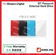 WD - MY Passport 1TB 2.5" HDD 外置 硬盤 - 黑色