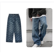 Typo Odin Club Jeans, unisex Wide Leg Jeans for Men and Women, Local Brand ODIN CLUB