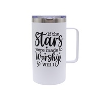 G to G Christian Inspirational 24oz Stainless Steel Thermal Coffee Cups