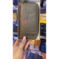 KICKERS Men’s leather long wallet