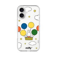 HI-SHIELD Stylish เคสใสกันกระแทก iPhone รุ่น Miffy017 [เคส iPhone16  iPhone15  iPhone 14  iPhone 13]