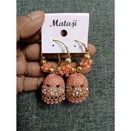 Indian Loop earring with Jhumka