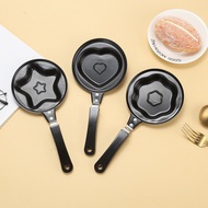 Cartoon Omelet Pan Mini Pan Love Frying Pan Creative Breakfast Non-Stick Iron Breakfast Frying Pan O
