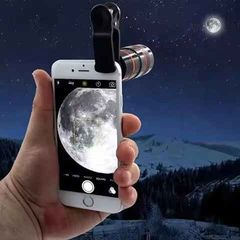8x Zoom HD Mobile Phone Telephoto Lens Universal External Zoom Camera Lens 8 Times Far Away From The