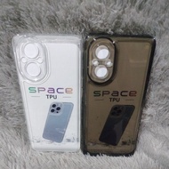 SoftCase Casing OPPO RENO 7Z/A96 5G Silicone Clear Transparent Space TPU Back Protector hp+Camera Df