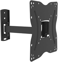 TV Wall Mount, Swivelling Tilting TV Bracket for 17-42 Inch Flat & Curved TVs or Monitors up to 25 k