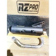 CONDOMAN EXHAUST MODEL VARIO SCOOPY CARBON FI ESP NEW SIZE 32-35-38 MM DRILL-BORAN FILTER HALF FULL 