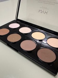 Nyx highlight & contour 8色打亮光影 陰影盤