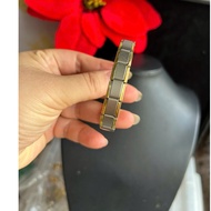 Blood pressure bracelet, durable to wear every day, some fading, light gold polish, freesize, elasti