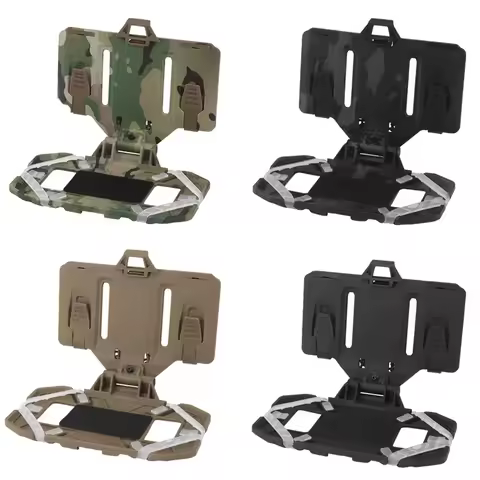 Outdoor Tactical MOLLE Folding Navigation Board Airsoft Map Case Admin Panel Mobile Phone Holder Hun