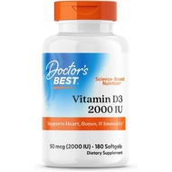 Doctor'sBestVitaminD32000IUSoftgelsforMen&Women-VitaminDSupplementforImmuneSystem&HeartHealthSupport