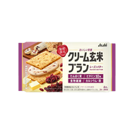ASAHI玄米夾心餅乾系列麩葡萄乾奶油（2片 x 2包） - 營養功能食品