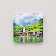 Pintoo Magnetic Puzzle - Peaceful Wolfgangsee Lake D1265