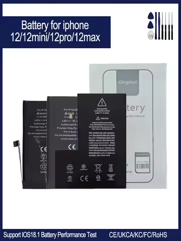 For iPhone 12 Battery Replacement For Apple iPhone 12pro 12promax 12Mini Mobile Accessories Recharge