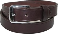 Men's Leather 1 1/4 inch Sports Officials Belt, 44, Brown