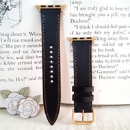 【apple watch錶帶】【手縫溫度】【義大利植鞣革協會認證皮革】