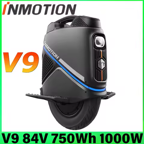 INMOTION V9 84V 750Wh Battery 1000W Rated 2000W Max Motor 16x3.0 Tubeless Tire Max Speed 45km/h Susp