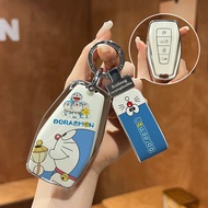 [Ready Stock] Proton X50/X90 Proton X70 Car Key Cover TPU Doraemon Cartoon Car Key Sleeve Keychain