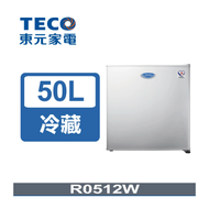 【TECO 東元】50公升 一級能效單門小冰箱 R0512W