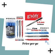 Gsoft W2 Pen [Semi Gel] 0.5mm / 0.7mm / 1.0mm (1 pcs) READY STOCK / 100% ORIGINAL