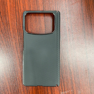 內地直送 - 碳纤维纹磁吸中轴保护小米Fold4手机壳防摔创意商务网红-碳纤维纹中轴 黑色 小米MIX Fold4