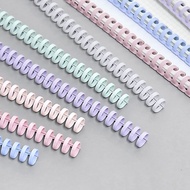 Ring Binder A4 B5 A5/ DIY Binder Ring Binder Plastic / Plastic Binding Strip File Organizer Folder