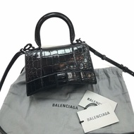 Balenciaga hourglass black logo