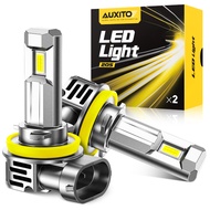 AUXITO 2PCS 80W 18000LM Car LED Headlight H11 H8 9005 HB3 Led Bulb No Error 12V 6500K White With Fan