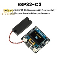DIYMROE ESP32-C3 0.96-Inch Screen Development Board Ai Dialogue Voice Module Supports Integration Wi