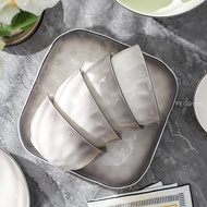 Rice bowl rice bowl large bowl noodle bowl soup bowl porcelain bowl rice bowl ceramic bowl ceramic b