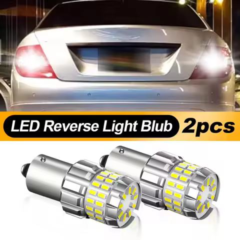 2x LED Reverse Light P21W BA15S Canbus For Mercedes Benz W169 W245 W202 W204 C204 CL203 S202 S203 W2