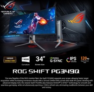 Asus Rog Pg349q Curved Fish Screen 34-inch 120hz Ultra-wide 2k Screen Ips Gaming Monitor
