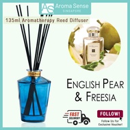 Aroma Sense English Pear and Freesia Aromatherapy Reed Diffuser (135ml), use for Aromatherapy - Spa