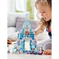lego lego flower Suitable for Lego Building Blocks Frozen Princess Elsa Castle Girl Girl Series Asse