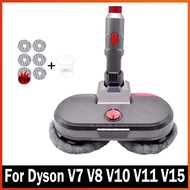 For Dyson V7 V8 V10 V11V15 Replaceable Parts Electric Mopping Suction And Mop Integrated Wet Steam Mop Cleaning Suction Head