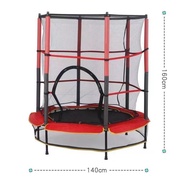 Children's Indoor Trampoline Kindergarten Large Trampoline Adult Play Bounce Bed with Safety Net