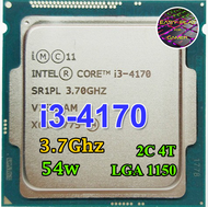 ซีพียู CPU Intel Core i3-4170  3.7GHz 2คอ4เทรด 54W LGA 1150 ฟรีซิลิโคน1ซอง i3 4170