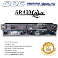 Js Equalizer Dod Sr 430 Ekualiser Audio 2 X 15 Band Sr430Xlr Original