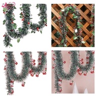 Abbraccia 5.9ft Christmas Tinsel Garland Christmas Decor for Railing Xmas Tree Party