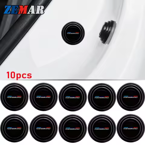 10pcs Car Door Shock Absorber Stickers Soundproof For BMW E30 E34 E36 E46 E90 E91 E92 E93 F30 F31 G2