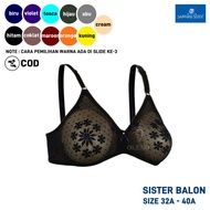 Sapphire Sister Transparent Balloon Bra Without Wire Foam Sleep Bra - Size (32A-40A) - Underwear BH