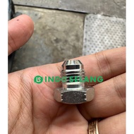 INDOHOSE - HYDRAULIC HYDRAULIC COVER PLUG JIC MALE 3000 PSI - 1/ 4 3/ 8 3 1/ 2 3 5/ 8 3/ 4 3 1 B 04M