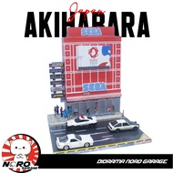 Diecast Diorama SEGA Akihabara building 1. Scale 1:64