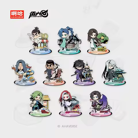 Genuine Scissor Seven 7th Anniversary Commemorative Series Q version role standing sign - Seven Da C
