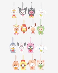 [預購] STRAY KIDS SKZOO X SANRIO CHARACTERS SCENT PLUSHIE 10CM PLUSH MINI PICKET HUG PLUSH KEYRING SKZ